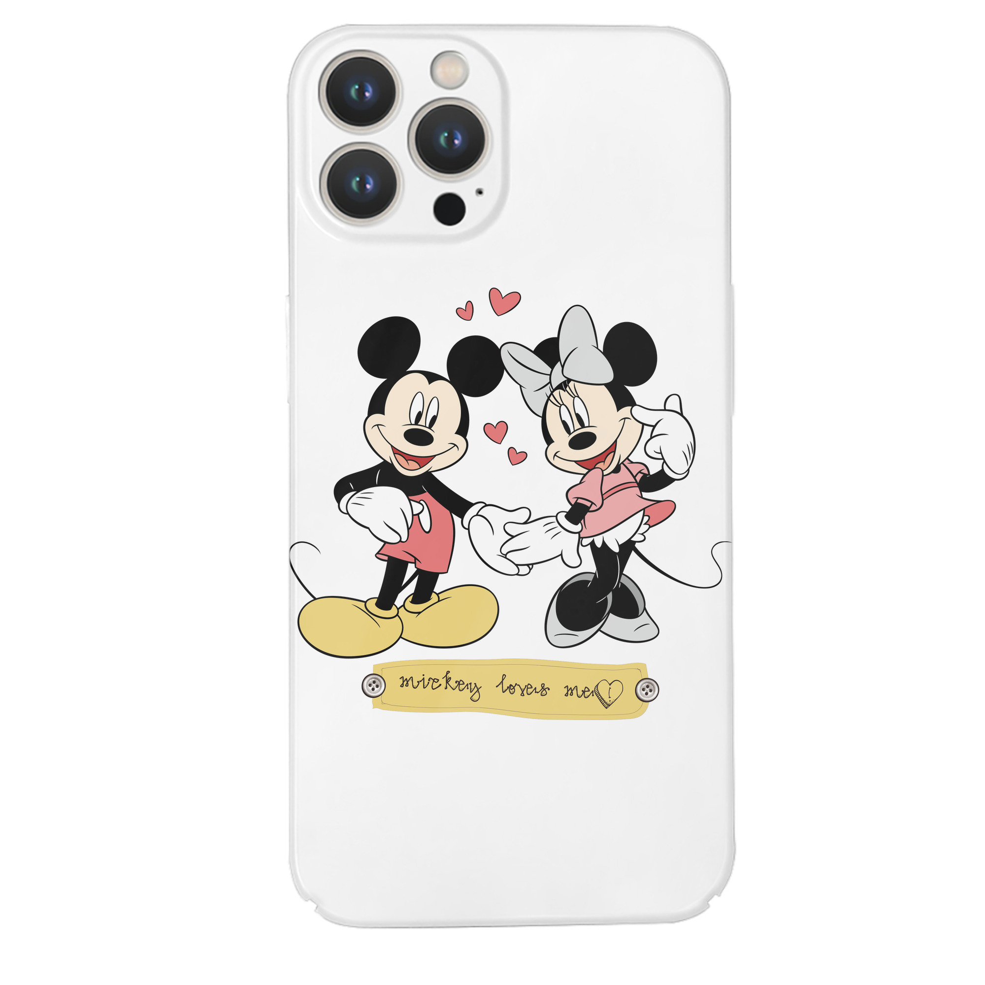 （画像用） ミッキーマウス Mickey Mouse 【iPhone 14シリーズ対応】ハードケース